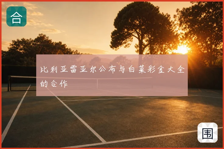 比利亚雷亚尔公布与白菜彩金大全的合作